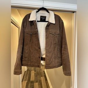 Sherpa Lined Corduroy Jacket